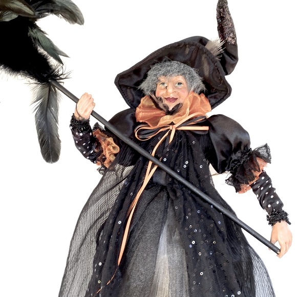 Cracker Barrel Other - Gently Used Collector Cracker Barrel Beautiful Fiber Optic Witch Halloween Decor